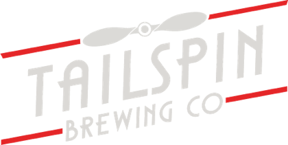 Vector image of Tailspin Brewery logo with plane propeller